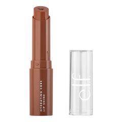 e.l.f. Hydrating Core Lip Shine, Sheer Tinted Lip Balm, Nourishing & Conditioning, Soft Shine, Blissful, 0.09 Oz (2.8G)