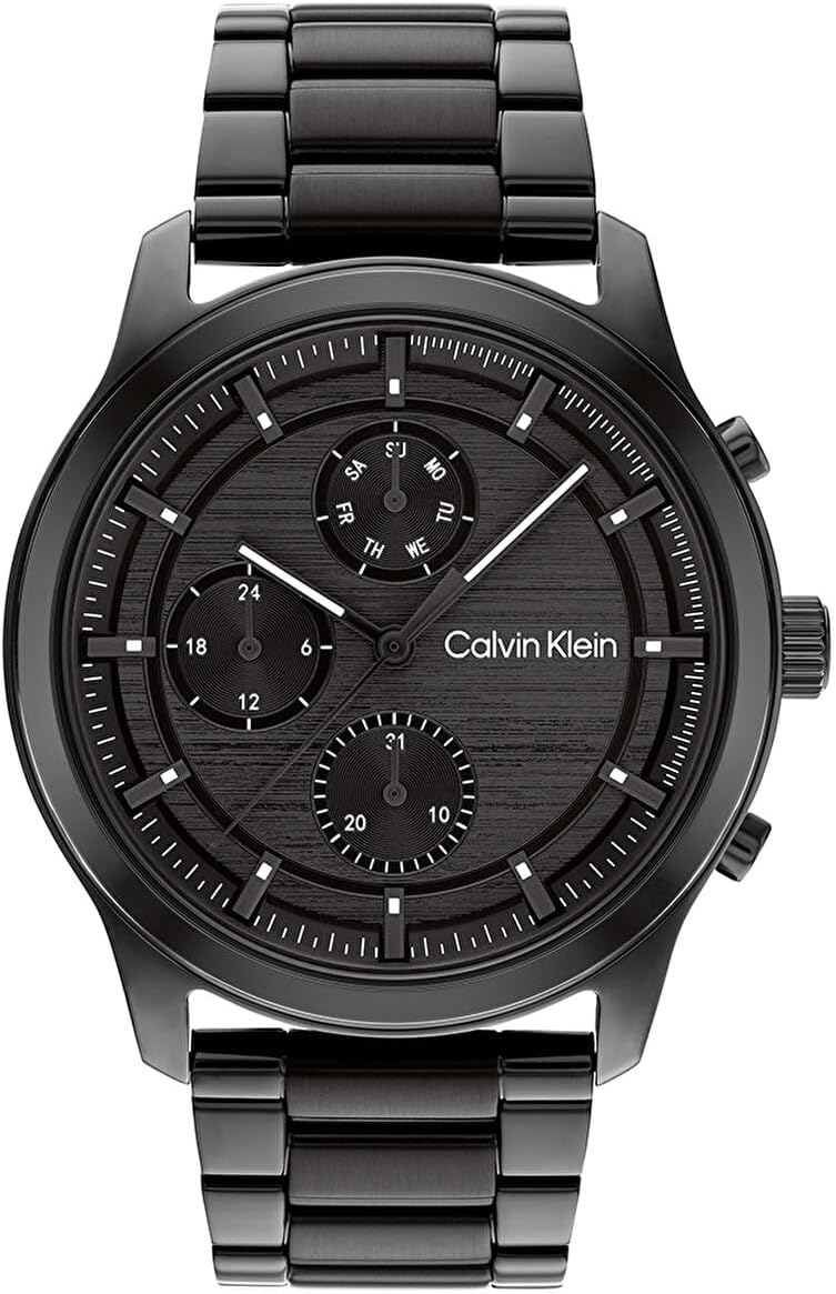 Calvin Klein SPORT MULTI-FUNCTION Men's Watch, Analog - Black
