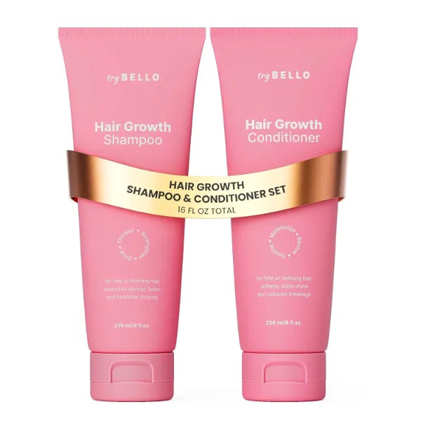Trybello Hair Growth Shampoo & Strengthening Conditioner Set | with DHT