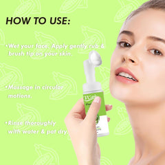 V Care Foaming Face Wash 200ml | Aloe Vera Infused | Gentle Cleanser for Blissfully Calm Skin