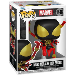 Funko POP Marvel: Spider-Man Comics - Miles Morales Iron Spider - 1/6 Odds for Rare Chase Variant - Marvel Comics - Collectable Vinyl Figure