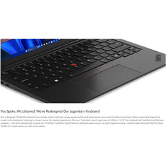 Lenovo ThinkPad X1 Carbon Laptop (Gen 12) with Intel Ultra 7 165U vPro Processor, 14" WUXGA 100% sRGB Touchscreen, 32GB 6400MHz RAM, 1TB Gen4 Performance SSD, FHD+ IR+ RGB Camera, and Windows 11 Pro