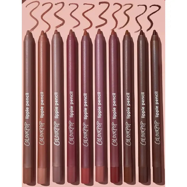 Colourpop "Truth or Bare" Lippie Pencil Vault - Set of 10 Iconic Nude Lip Liners