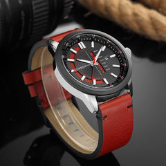CURREN Mens Watches,CURREN Watches Quartz Analog Calendar,Wrist Watch for Men, Fashion Waterproof Stainless Steel Band-Black