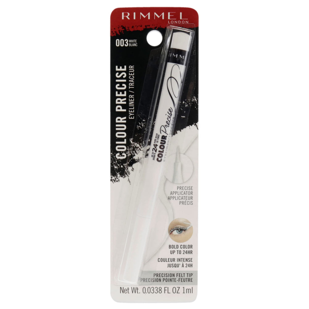 Rimmel London, Colour Precise Eyeliner -White
