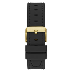GUESS Gold-Tone Translucent Dial Multifunction Watch