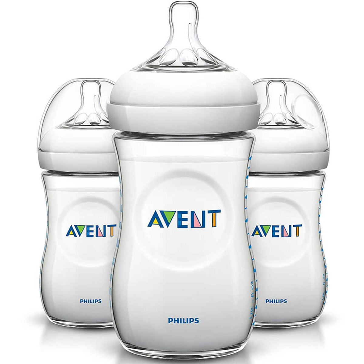 Philips Avent Natural Baby Bottle (Pack of 3)