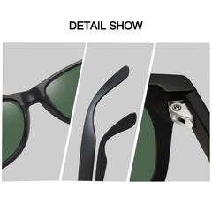KANASTAL Polarized Sunglasses Men, Fashion Square Sun Glasses Women, Classic Shades for Womens, Driving Fishing Outdoor 100% UV400 Protection