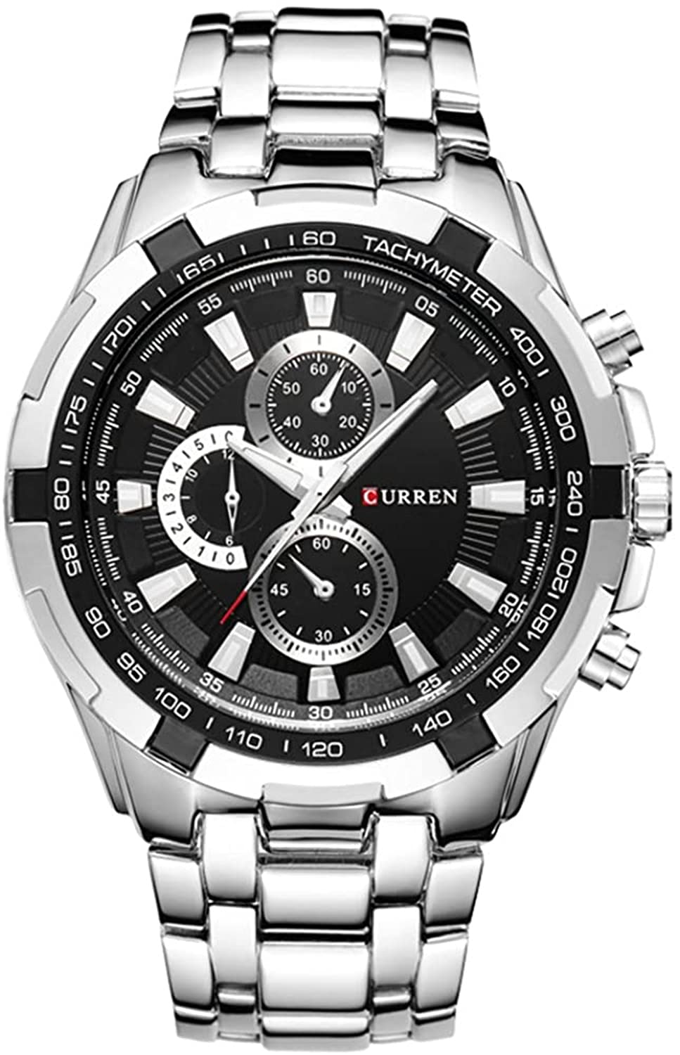 Curren for Men Analog Stainless Steel Watch - Silver