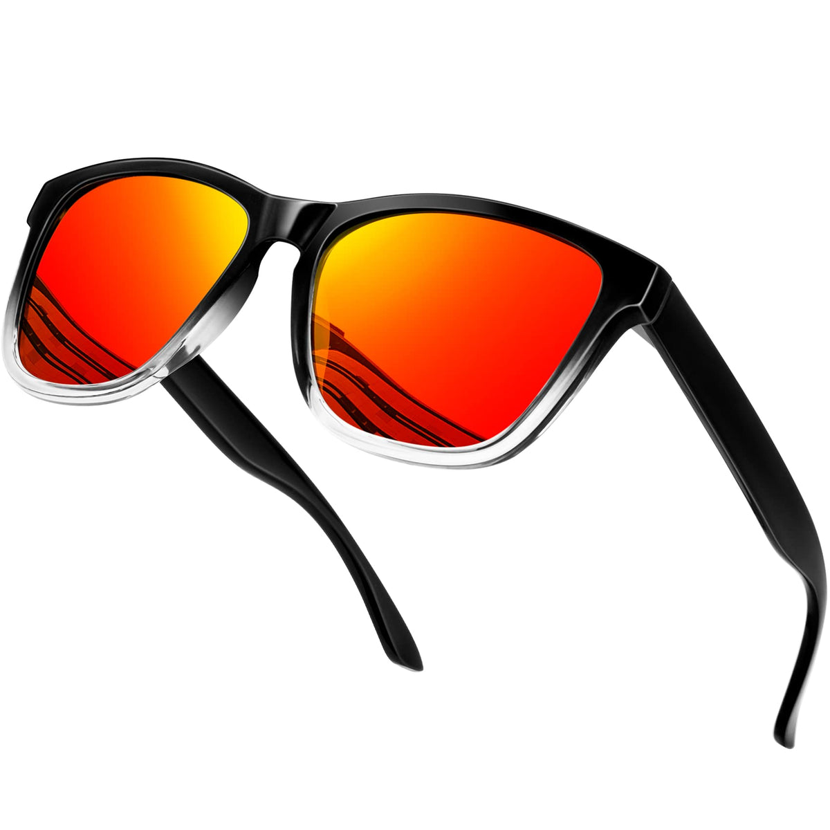KANASTAL Polarized Sunglasses for Women, Classic Square Mens Sun Glasses, Lightweight Shades for Womens Outdoor 100% UV400 Protection Driving Fishing Golf Outdoor Activities