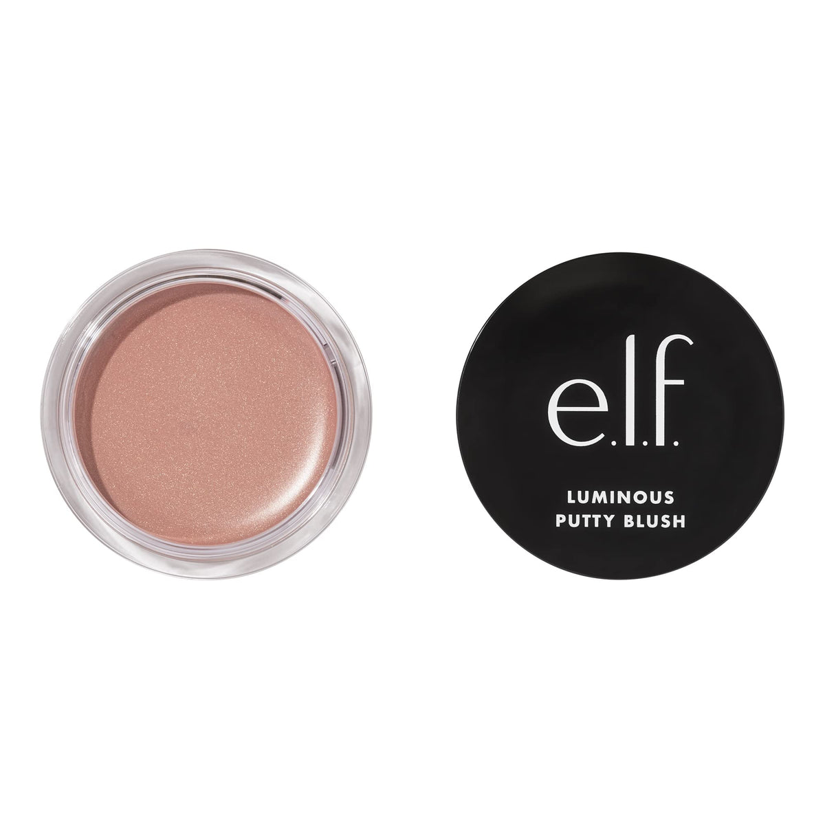 e.l.f. Cosmetics Luminous Putty Blush, Putty To Powder Blush With A Shimmer Finish, Lightweight, Buildable Formula, Maui