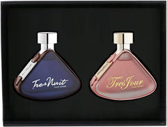 Armaf 2 Piece Perfume Set, Tres Nuit 105ML Eau De Toilette For Him Blue & Tres Jour 105ML Eau De Parfum For Her Pink