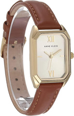 Anne Klein Women's Leather Strap Watch