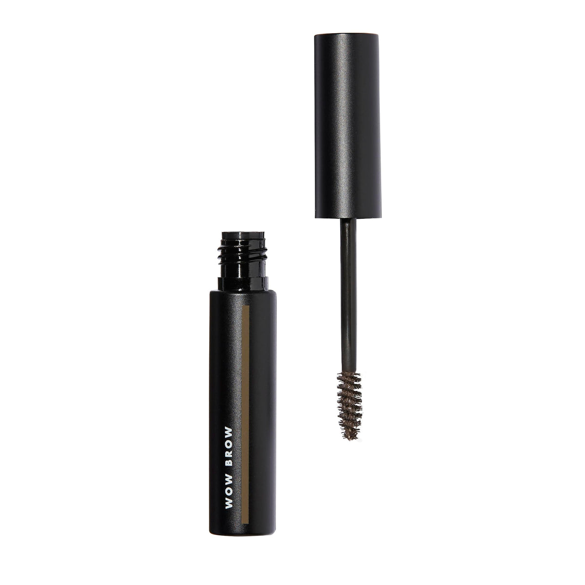 e.l.f. Wow Brow Gel, Volumizing, Buildable, Wax-Gel Hybrid, Creates Full, Voluminous-Looking Brows, Locks Brow Hairs In Place, Neutral Brown, Fiber-Infused, 0.12 Oz