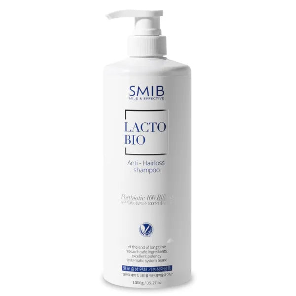 SMIB Lactobio Shampoo – With 100 Billion Postbiotics – For Fuller-Looking Hair and Scalp Care – Korean-Inspired Formula (35.27 oz)