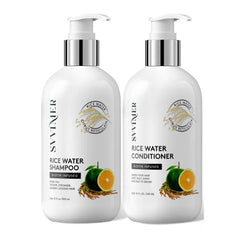 Svvimer Rice Water Hair Growth Shampoo and Conditioner