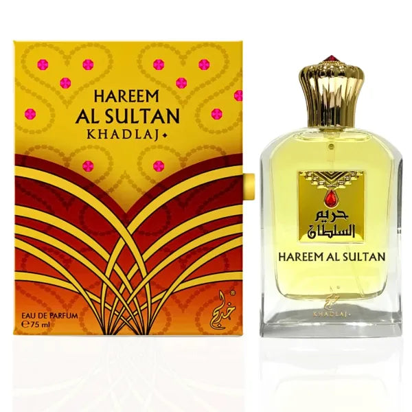 KHADLAJ PERFUMES Hareem al Sultan Gold Eau de Parfum Spray for Unisex - 2.50 Ounce / 75 ml