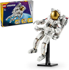 LEGO Creator 3in1 Space Astronaut Toy to Dog Figure to Viper Jet Model Kit, Educational Set for Boys, Girls & Kids Aged 9 Plus and Teenagers Kids' Bedroom Accessories, Space-Themed Gift Idea 31152