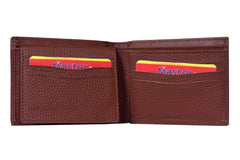 Wallet for Men Pure Leather Wallet (Brown)