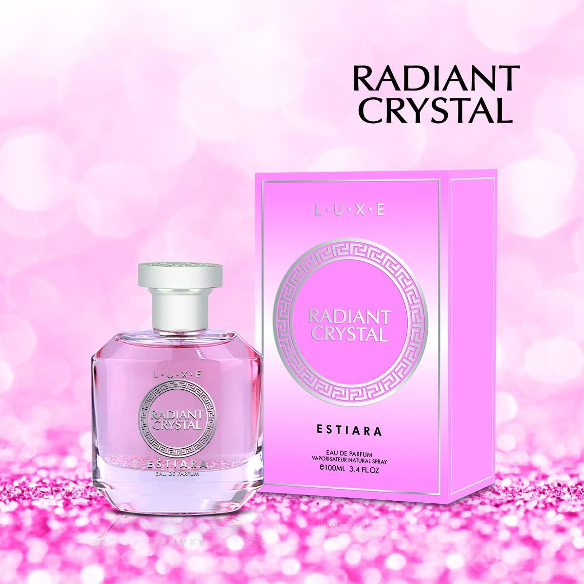 Estiara Perfumes for Women Radiant Crystal Eau De Parfum Perfume For Woman 100ml, Fragrances, For Her