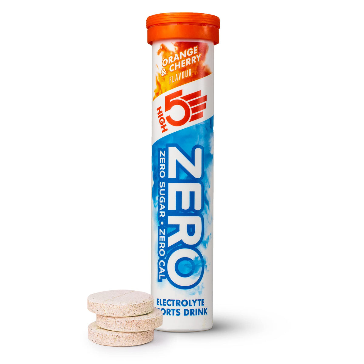 HIGH5 Zero Cherry and Orange Electrolyte Sports Drink Tablets - 20 Tablets