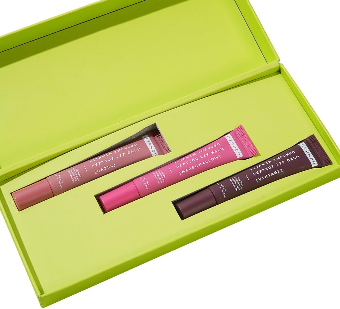 Hyphen Lip Balm Rakhi Gift Kits | Juicy Lips Or Nothing Gift Kit | Gift Set Hamper for Women | Hydrating, Glossy Lip Balms | Lip Balm for winters | Gifting Anniversary, Birthday, Valentine, Raksha