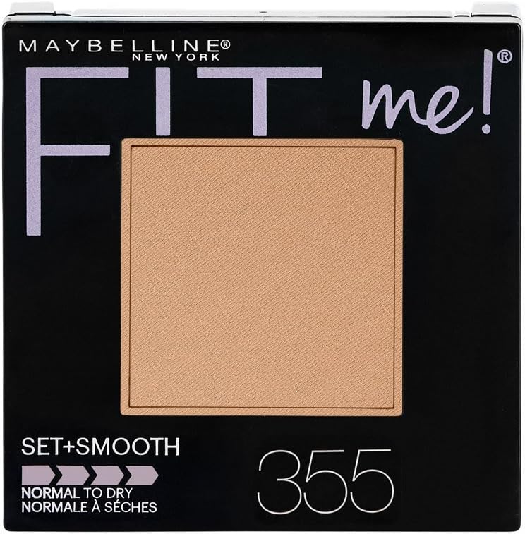 Maybelline New York Fit Me Set Smooth Powder Makeup, Coconut, 0.3 oz.