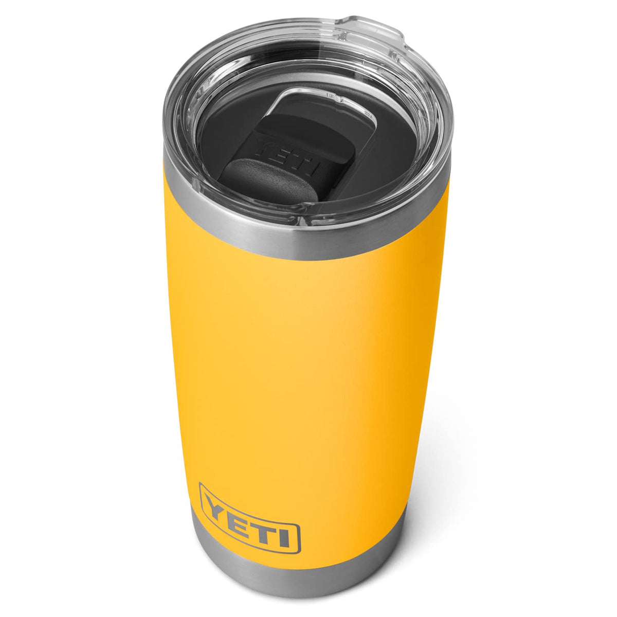 YETI Rambler 20 oz Tumbler, Stainless Steel, Vacuum Insulated with MagSlider Lid - Alpine Yellow