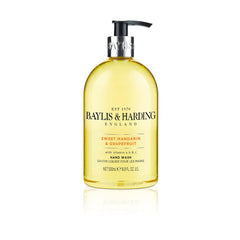 Baylis & Harding Sweet Mandarin & Grapefruit Hand Wash and Lotion Set (Pack of 1) - Vegan Friendly