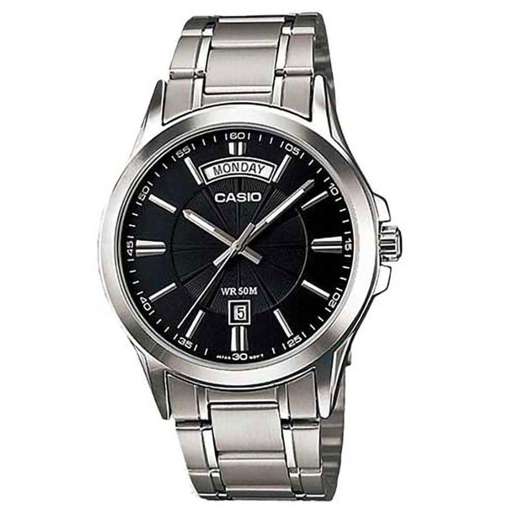 Casio Casual Analog Display Watch Silver/Black