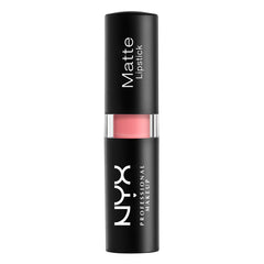 NYX PROFESSIONAL MAKEUP Matte Lipstick - Pale Pink, Light Blue-Toned Pink