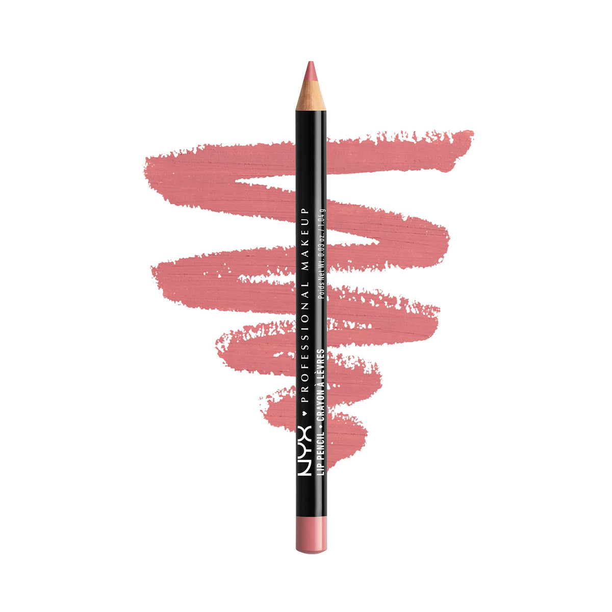 NYX PROFESSIONAL MAKEUP NYX PROFESSIONAL Make Up Slim Lip Pencil, Rose 40, 1.04 gm