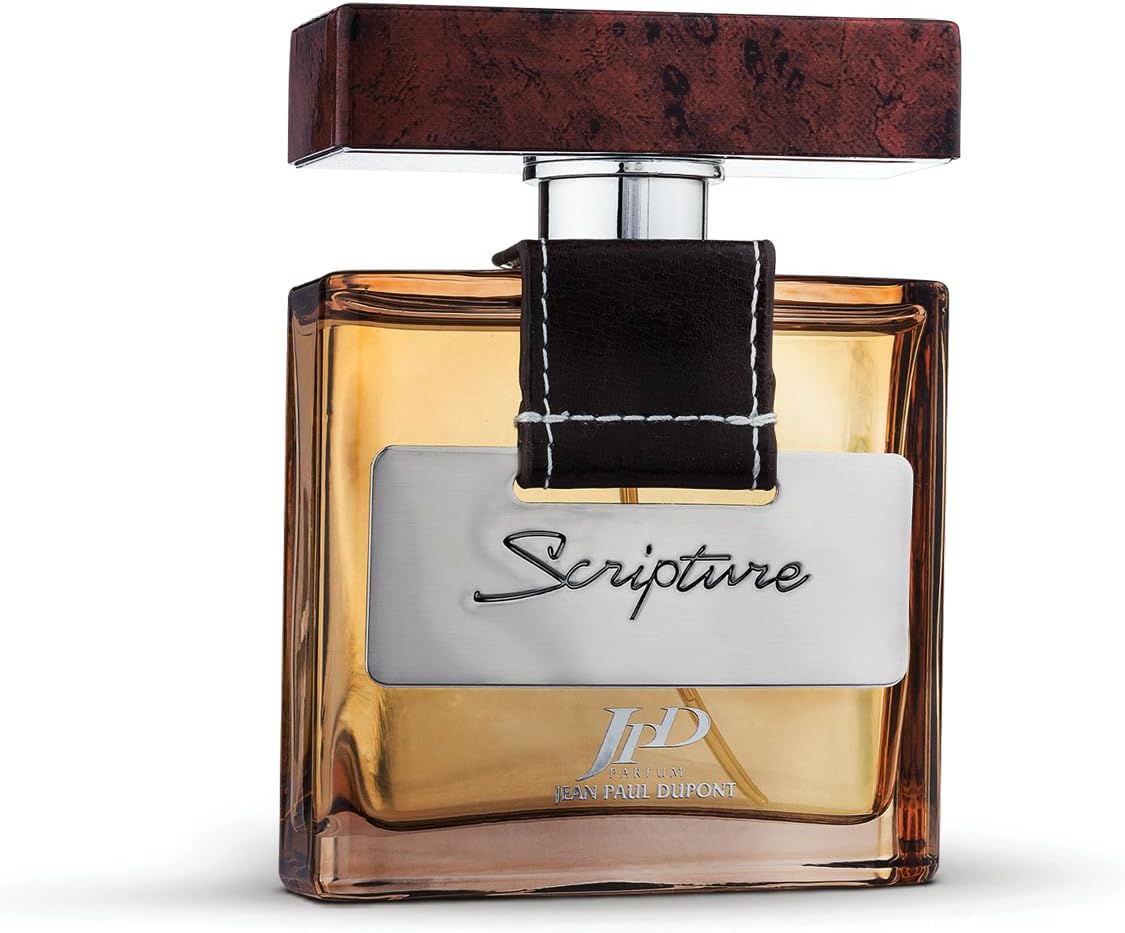 Jean Paul Dupont (JPD) Scripture - Long Lasting Perfume for Men - with Fresh and Spicy notes - Eau de Toilette 100ml