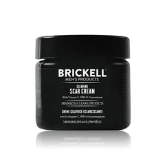 Brickell Men's Clearing Scar Cream for Men, Natural and Organic Scar Clearing Cream to Reduce the Appearance of Scars and Even Skin Pigmentation, 2 Ounces, Scented