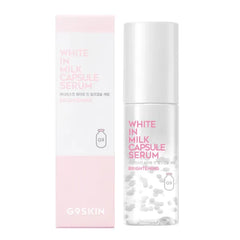 G9SKIN White In Milk Capsule Serum, Korean Hydrating Serum, 50ml