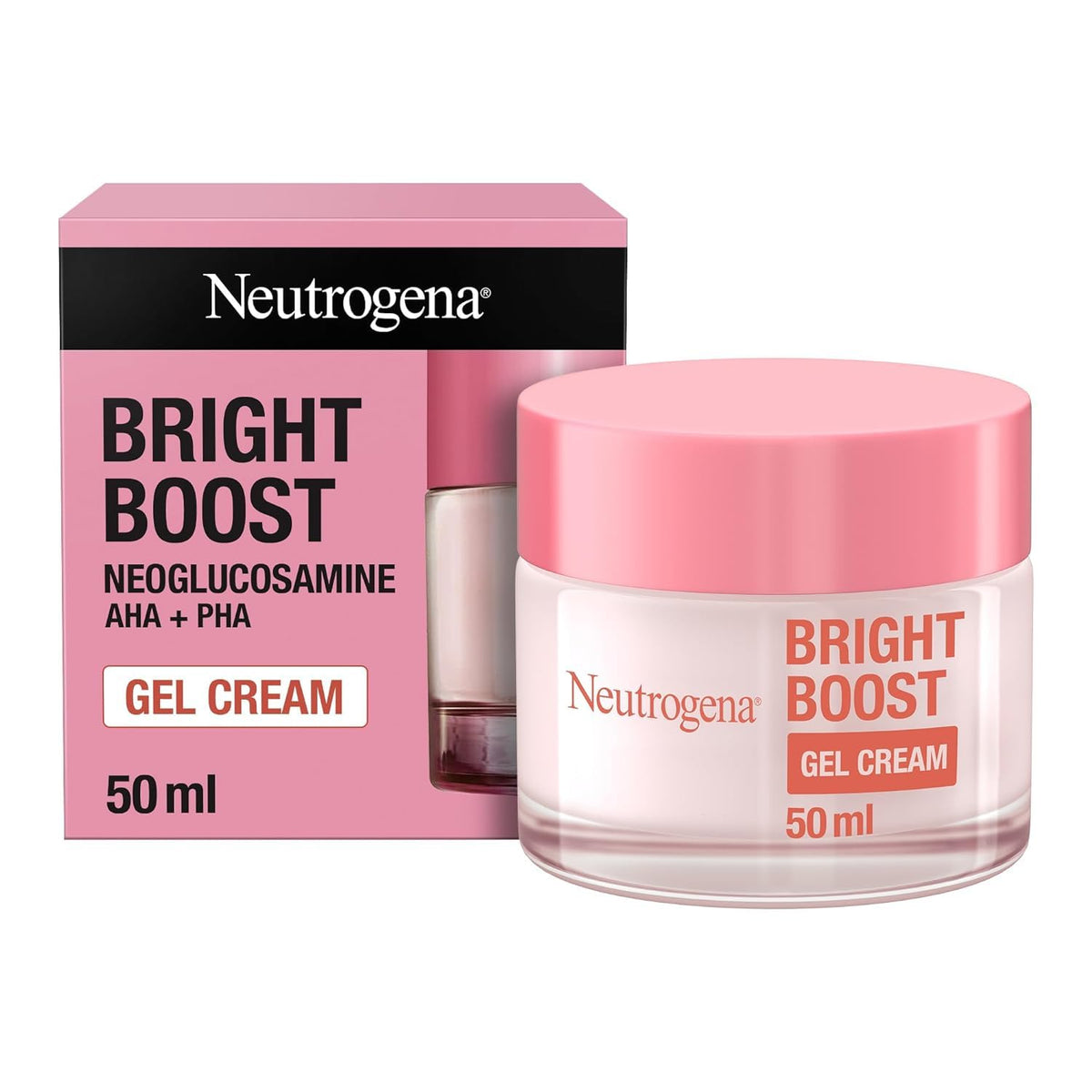 Neutrogena Gel Cream, Bright Boost, 50 ml