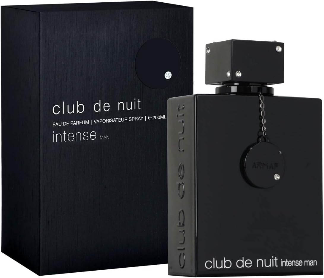 Armaf Club De Nuit Intense, Perfumes For Men, Pack of 3, Club De Nuit Intense Man 105 ML Eau De Toilette, Club De Nuit Intense Man 150ML Pure Parfum, Club De Nuit Intense Man 200ML Eau De Parfum Black