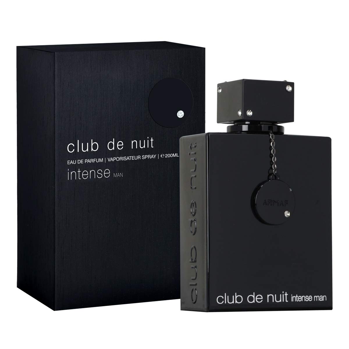 Armaf Club De Nuit Intense, Perfumes For Men, Pack of 3, Club De Nuit Intense Man 105 ML Eau De Toilette, Club De Nuit Intense Man 150ML Pure Parfum, Club De Nuit Intense Man 200ML Eau De Parfum Black