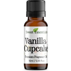 Sweet Essentials Vanilla Cupcake, Premium Fragrance Oil, Aromatherapy, Diffuser, Crafts, Soap, Home Scents, Bath & Body, DIY Parfum and Much More. Versatile & Long Lasting 10ml (0.35fl oz)