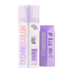 Bondi Sands Technocolor Magenta Face + Body Kit | Includes Lightweight Sunless Foam and Hydrating Face Serum for a Flawless Finish