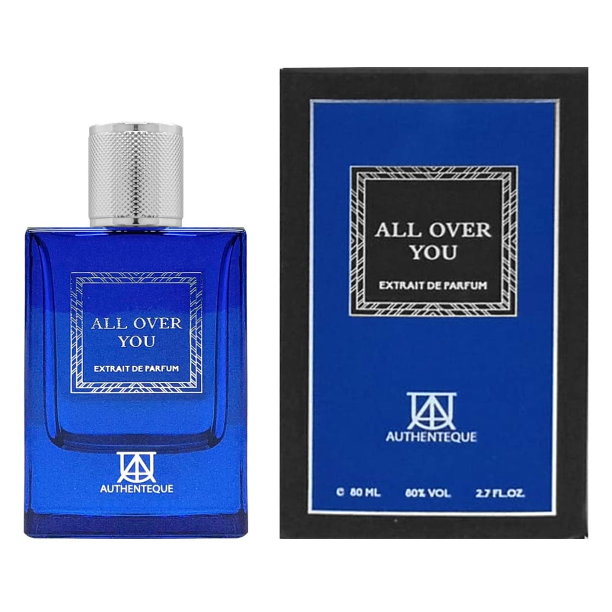 AUTHENTEQUE - All Over You - Cologne for Men - Inspired by Eros - Extrait De Parfum - Bold Attraction & Confidence Fragrances - Perfume for Men - Addictive - Be the Best - 2.7 Oz (80 Ml)