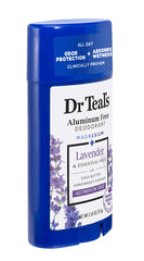 Dr Teal's Lavender Aluminum Free Deo, 75g