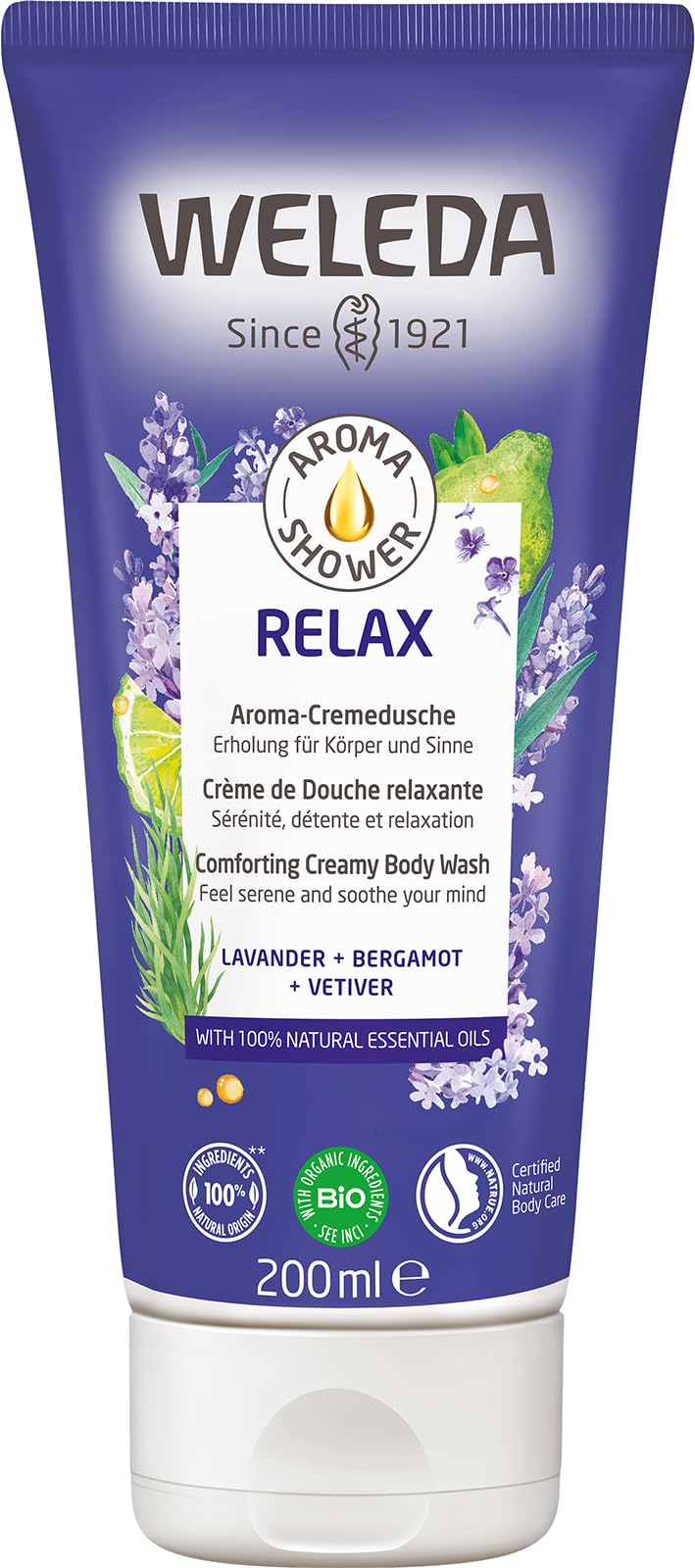 Weleda Aroma Relax Gel De Ducha Cremoso 200 Ml