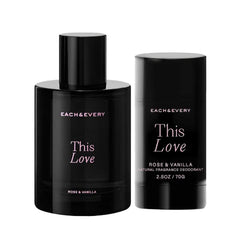 Each & Every This Love Bundle – Natural Hair & Body Mist + Aluminum-Free Deodorant – Vegan, Cruelty-Free, Rose & Vanilla