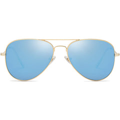SOJOS Classic Aviator Polarized Sunglasses Mirrored UV400 Lens SJ1054