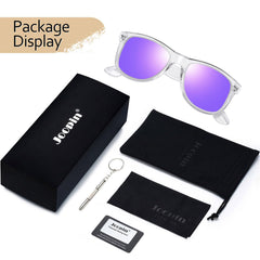 Joopin Polarized Sunglasses Men Women, Classic Square Sun Glasses 100% UV Protection Driving Fishing