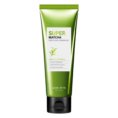 Some By Mi Super Matcha Pore Clean Cleansing Gel | 100ml | Made By Matcha Extracts For Sensitive Skin | Mild Face Wash For Pore Tightening, Blackheads Removal