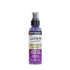 Aunt Jackie's Curls & Coils Curl La La Bounce Back Refreshing Serum, 4 fl oz Triple Moisture to Revitalize Curls and Fight Frizz