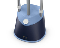 Philips Garment Steamer 1000 Series - 1800W, 1.8L Detachable Tank, 3 Steam Setting, 36 g/min, Integrated Stylemat, Deep Azur