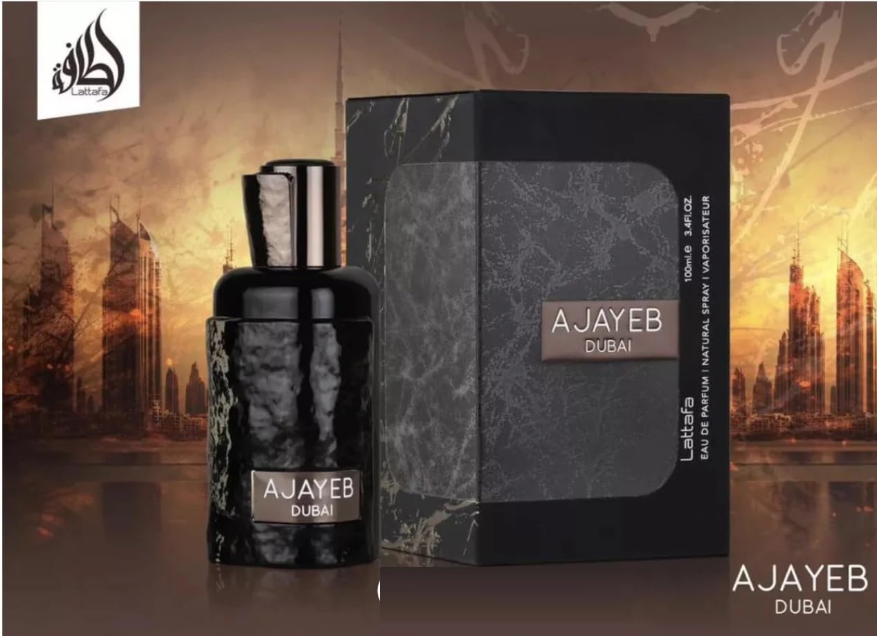 Ard Al Zaffran Ajayeb Dubai Eau de Perfume for Men 100ml by LATTFA